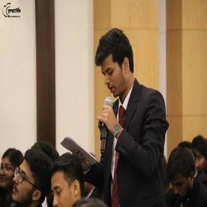 Student in Budget Discussion